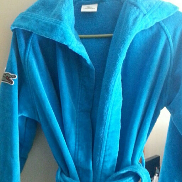 Terry cloth bath robe