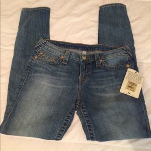 True religion skinny jeans sz 32 NWT