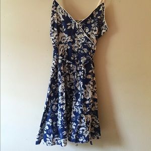 Blue Floral Dress