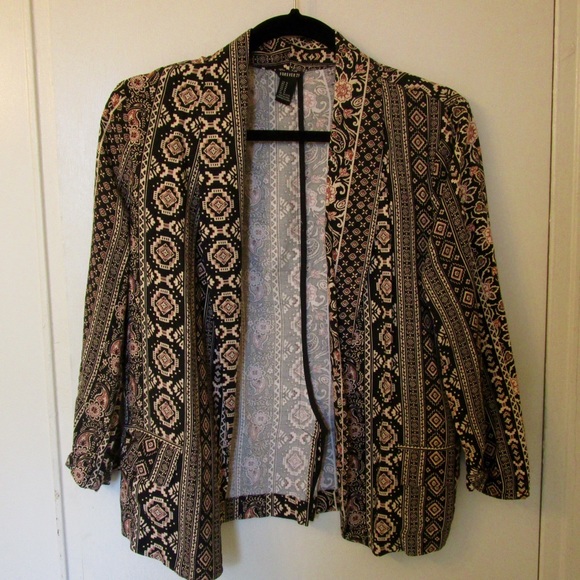 Printed Blazer from Forever 21 FINAL SALE
