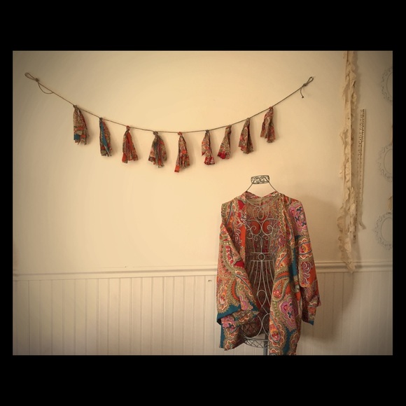 SOLD Tassel banner