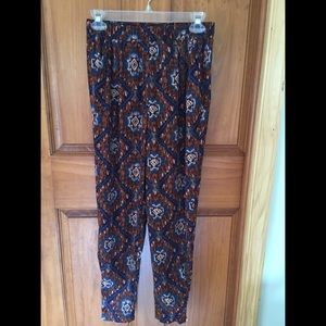 Forever 21 baggy boho pants.