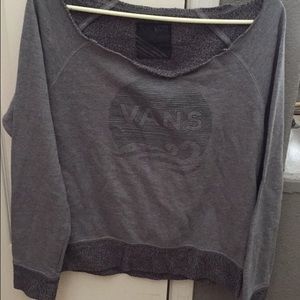 Comfy Vanz sweater, scoop neck