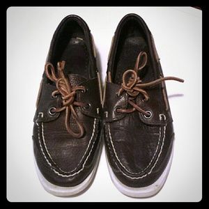 Leather Sebago Docksides Loafers