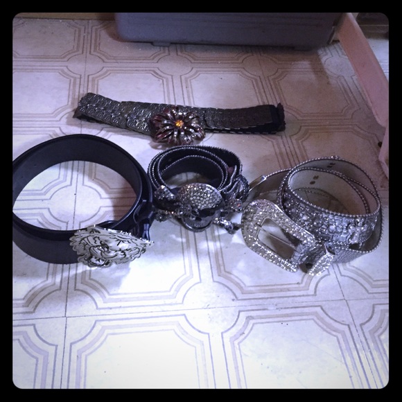 Awesome boutique belts! Bling
