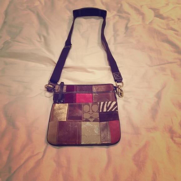 Coach Patchwork Messenger AUTHENTIC