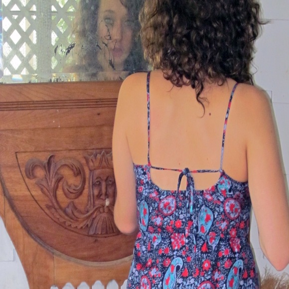 AEO silky little sun dress Gorgeous romper xs s - Picture 3 of 4