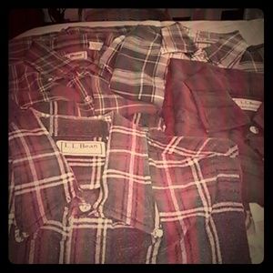 **Clearance**     (8) Flannel Shirts - NWOT