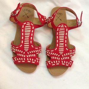 🍓traded🍓Red Sandals