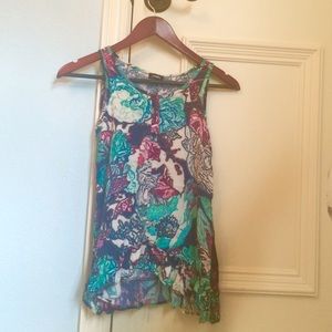 Zunie floral tank