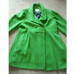 Green Pea coat