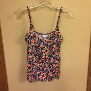 Flower tank top