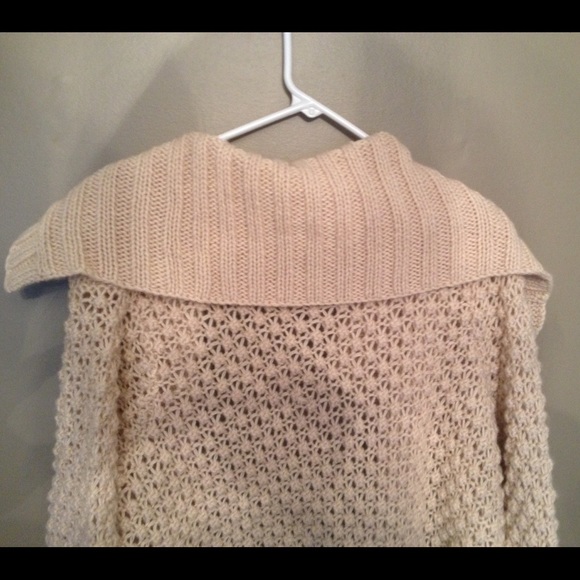 Talbots waffle sweater jacket - Picture 2 of 4