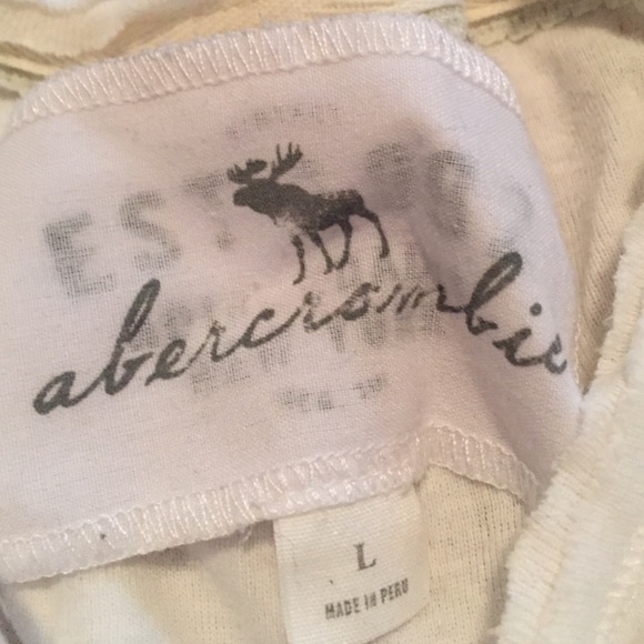 Abercrombie Kids White Top L - Picture 3 of 4