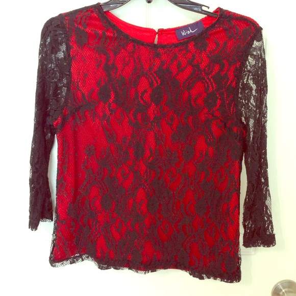 Wish lace top