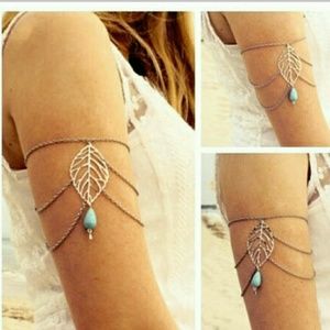 Turquoise arm bracelet