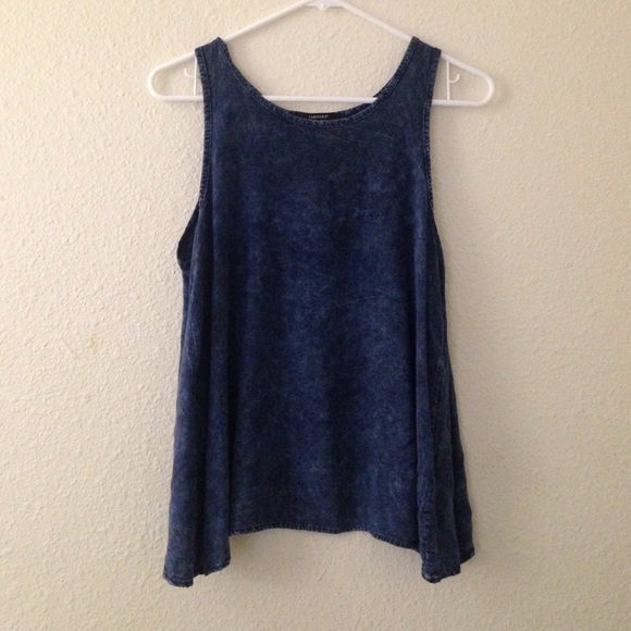Forever 21 Denim Muscle Tank