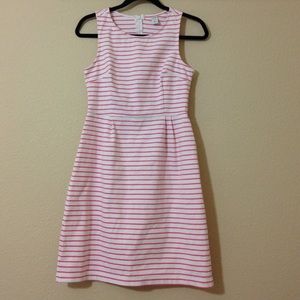 Pink & White Striped Dress