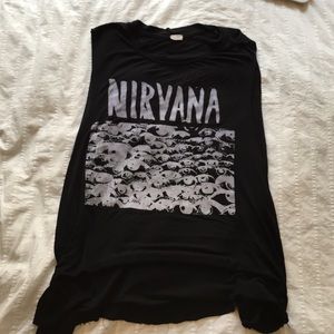 nirvana band tee 💜
