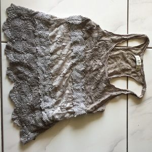 Abercrombie & Fitch lace tank top