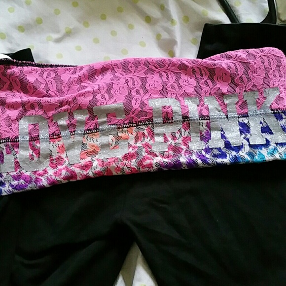 Victoria's secret pink yoga capris