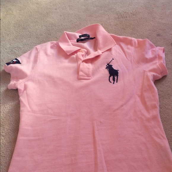 Ralph Lauren pink polo