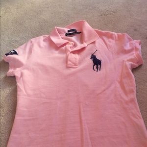 Ralph Lauren pink polo