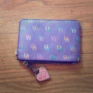 Purple Dooney & Bourke wallet
