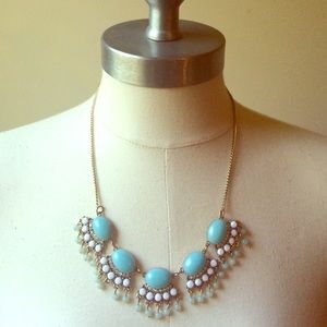 Turquoise bauble style necklace