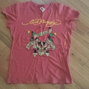 Ed hardy graphic T