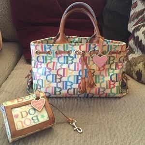 SOLD Dooney & Bourke purse and ID wallet