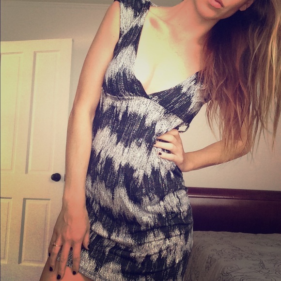 Nylon evening dress