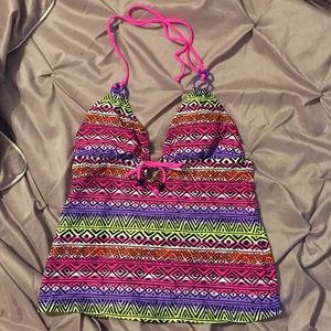 Tankini Bathing Suit Top! Aztec print! Very cute!