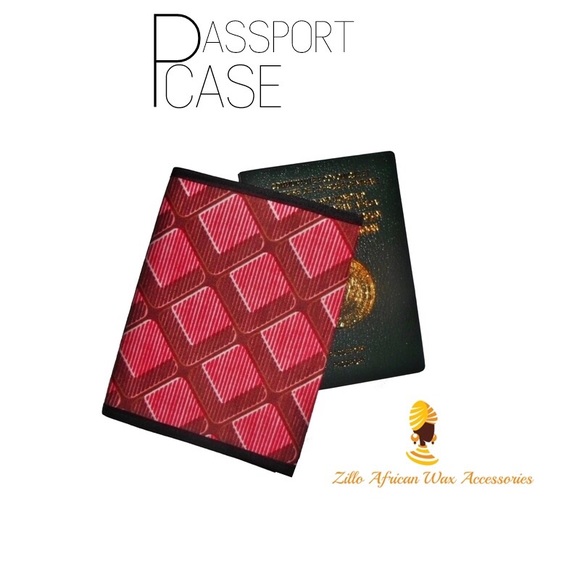 African Wax print Passport covers