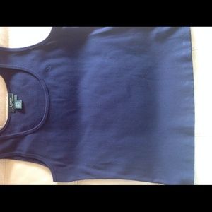 Navy blue tank top