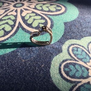 Sterling silver heart pendant