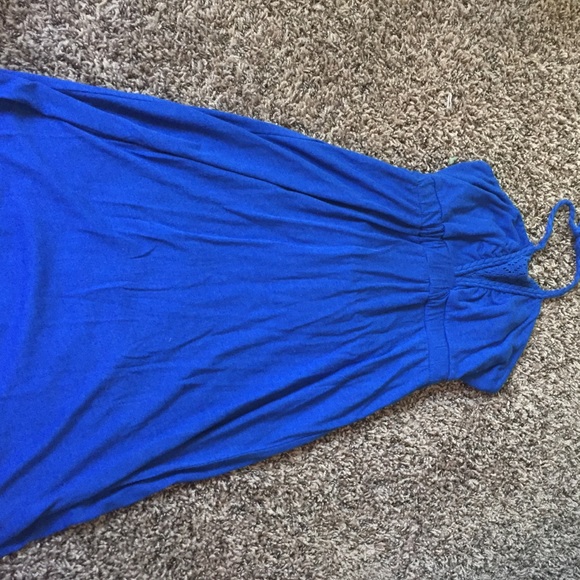 Blue volcom summer dress