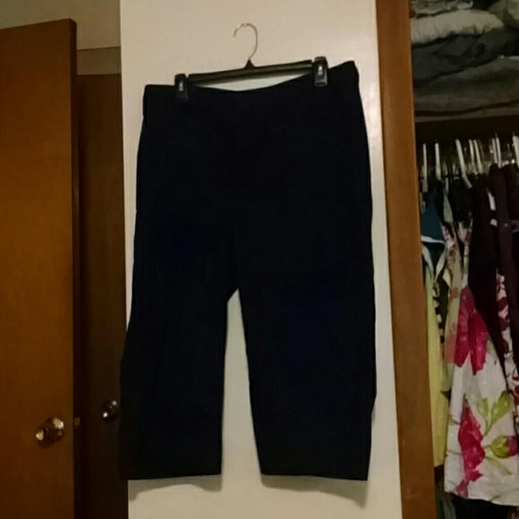 Nice navy Dockers dressy capris