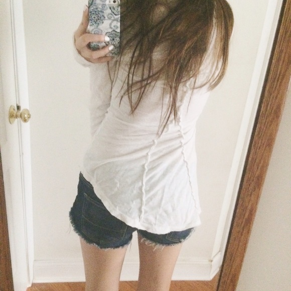 //Free People Lace Henley// - Picture 3 of 4