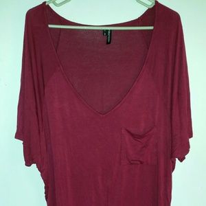 Maroon Maurices top