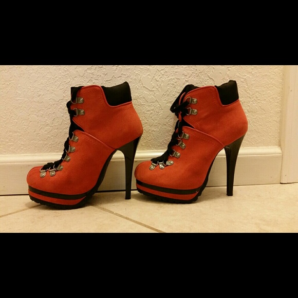 ***SOLD ****Orange boots for you