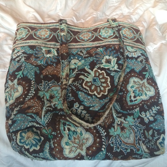 Java Blue Vera Bradley Tote