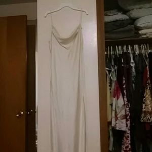 V's Secret silk gown