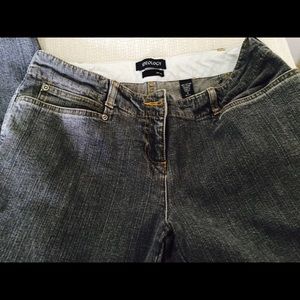 Gray jeans. Good condition.