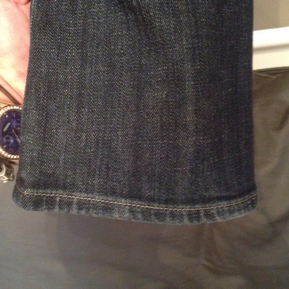 j crew dark denim bootcut jeans - Picture 2 of 4