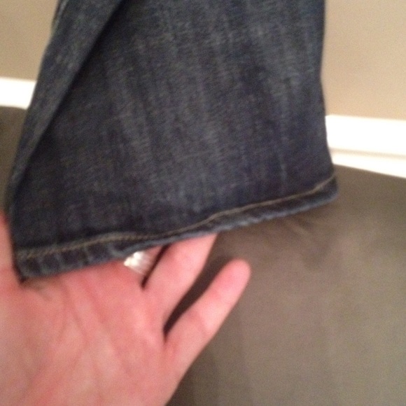 j crew dark denim bootcut jeans - Picture 3 of 4