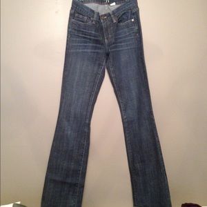 j crew dark denim bootcut jeans