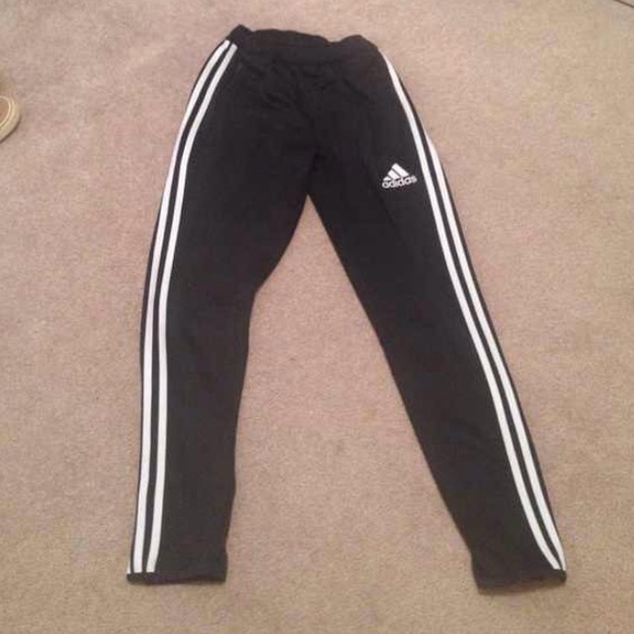 black Adidas joggers NEW