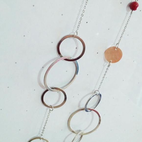 Long Silver Necklace from Nordstrom
