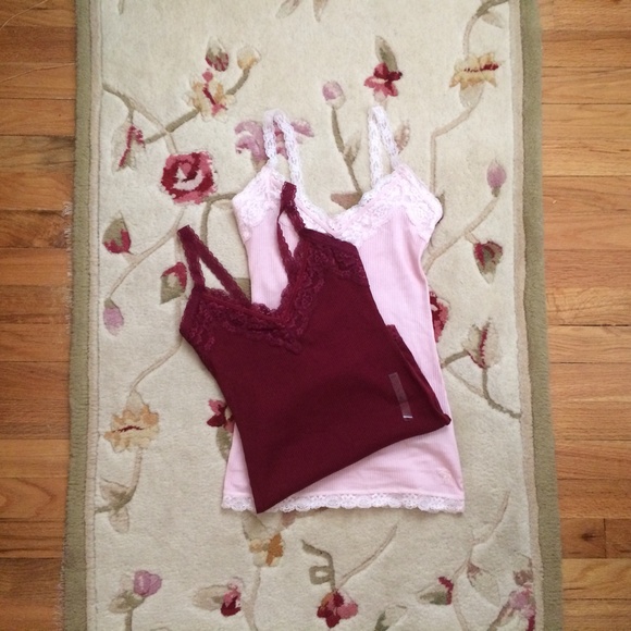 Abercrombie Cute Stretch Tank Top (Pink)
